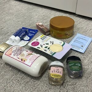 Never used beauty products